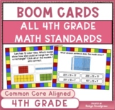 4th Grade Math BOOM Cards BUNDLE | Digital Learning