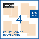 4th Grade Math Boom Cards Bundle