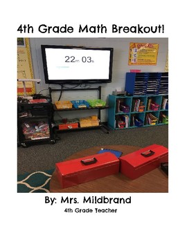 Preview of 4th Grade Math Breakout (Escape Room)