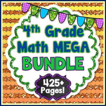 Preview of Fourth Grade Math BUNDLE