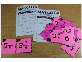 4th Grade Math Centers Fractions by Reagan Tunstall | TpT