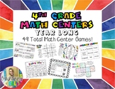 4th Grade Math Centers Year Long Bundle - Eureka Aligned