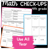 4th Grade Math Check-Ups