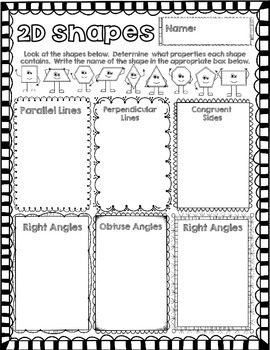 worksheets grade math geometry free 4 4.G.2 Concept Math Posters Geometry Grade 4th 4.G.3 4.G.1