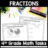 4th Grade Math Fraction Performance Tasks, Vocabulary Work