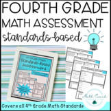 4th Grade Math Cumulative Assessment | Fourth Grade Math S