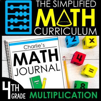 Preview of 4th Grade Math Curriculum Unit 3: Multiplication