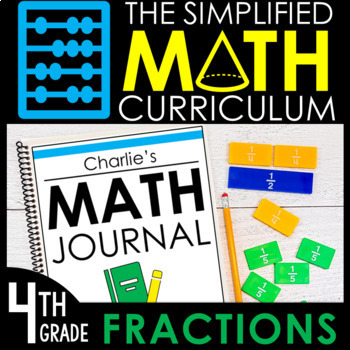 Preview of 4th Grade Math Curriculum Unit 6: FRACTIONS: Equivalent, Comparing, and more!