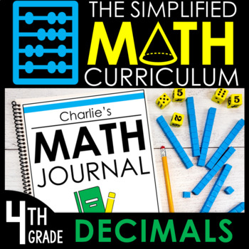 Preview of 4th Grade Math Curriculum Unit 9: Decimals | Decimal Notation, Comparing, ETC.