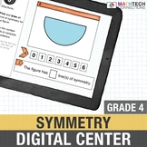 4th Grade Math Review Game Symmetry Paperless Math Activit