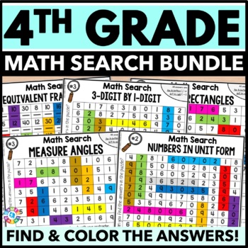 Preview of 4th Grade Math Early Finishers, Stations, Homework, Sub Plans, Intervention