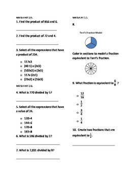 3rd grade fsa math practice test pdf