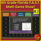 4th Grade Math Florida FAST Game #2 - PM3 Spiral Review Us