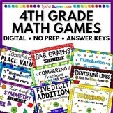 4th Grade Math Games Bundle