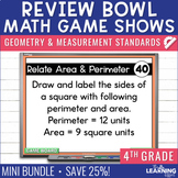 4th Grade Math Geometry and Measurement Game Shows | Test 