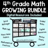 4th Grade Math Growing Bundle