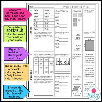 my homework lesson 1 place value 4th grade