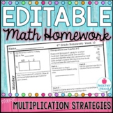 4th Grade Math Homework Week 10 | Expanded Algorithm Multi