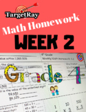 4th Grade Math Homework Week 2