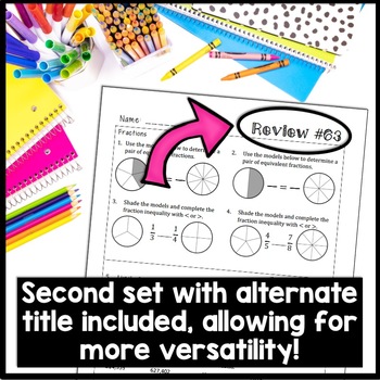 4th grade math homework for the entire year morning work spiral