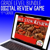 4th Grade Math Hot Stew Review Game Bundle