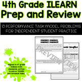 4th Grade Math ILEARN Test Prep | Performance Task Word Problem Solving Practice