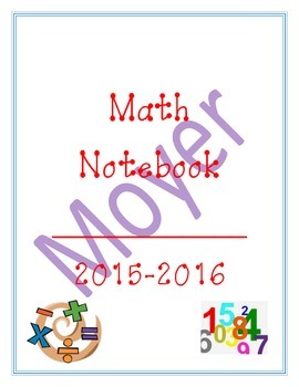 Preview of 4th Grade Math Interactive Notebook