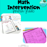 4th Grade Math Intervention Binder