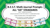 4th Grade Math JOURNAL TASK CARDS FL BEST Algebraic Thinki