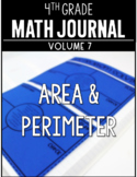 4th Grade Math Journal Area and Perimeter