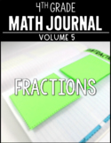 4th Grade Math Journal Fractions