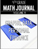 4th Grade Math Journal Graphs, Data, Personal Finance