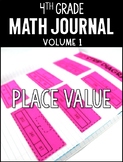 4th Grade Math Journal Place Value