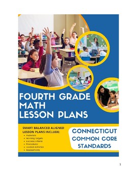 Preview of 4th Grade Math Lesson Plans - Connecticut Common Core