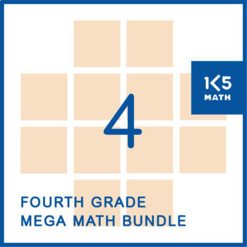 Preview of 4th Grade Math Mega Bundle