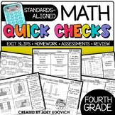 4th Grade Math | Morning Work, Test Prep, Review, Homework