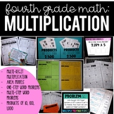 4th Grade Math:  Multi Digit Multiplication