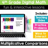 4th Grade Math Multiplicative Comparisons 4.OA.1 4.OA.2 Di