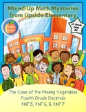 4th Grade Math Mystery - Case of the Missing Vegetables (4