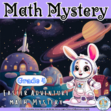 4th Grade Math Mystery Easter,Easter Space Adventure Math