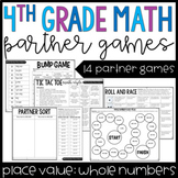 4th Grade Math Partner Games | Whole Number Place Value