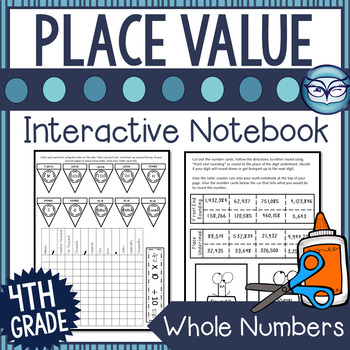 Preview of Place Value Interactive Notebook 4th Grade