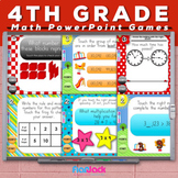 4th Grade Math PowerPoint Games MEGA Bundle