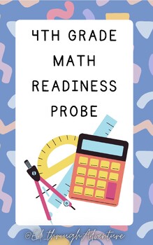 Preview of 4th Grade Math Probe- Must have for Homeschool and Special Education Teachers