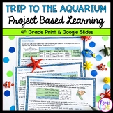 4th Grade Math Project Based Learning - Trip to the Aquari