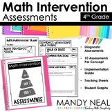 4th Grade Math Intervention Assessments