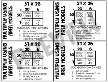 4th Grade Math Reference Sheets / Cheat Sheets by KiKi's Korner 22