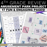 4th Grade Math Review Activity Geometry and Measurement Pr