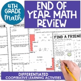4th Grade Math Review - End of Year Math Review Activities