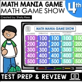 4th Grade Math Review Game Show  | End of Year Math Review